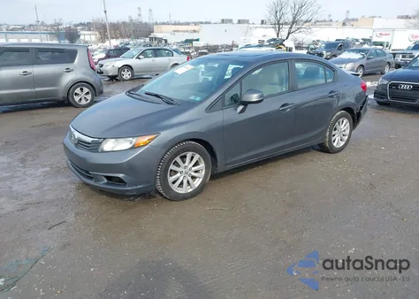 2012 Honda Civic Ex from USA, damaged, VIN 2HGFB2F81CH304789